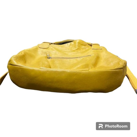 Italian Leather Tote Shoulder Strap Large Handbag Bought and Made in Italy - Picture 6 of 16